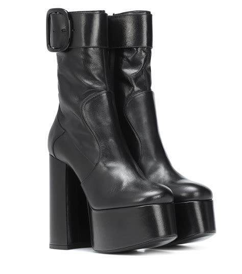 ysl platform boots